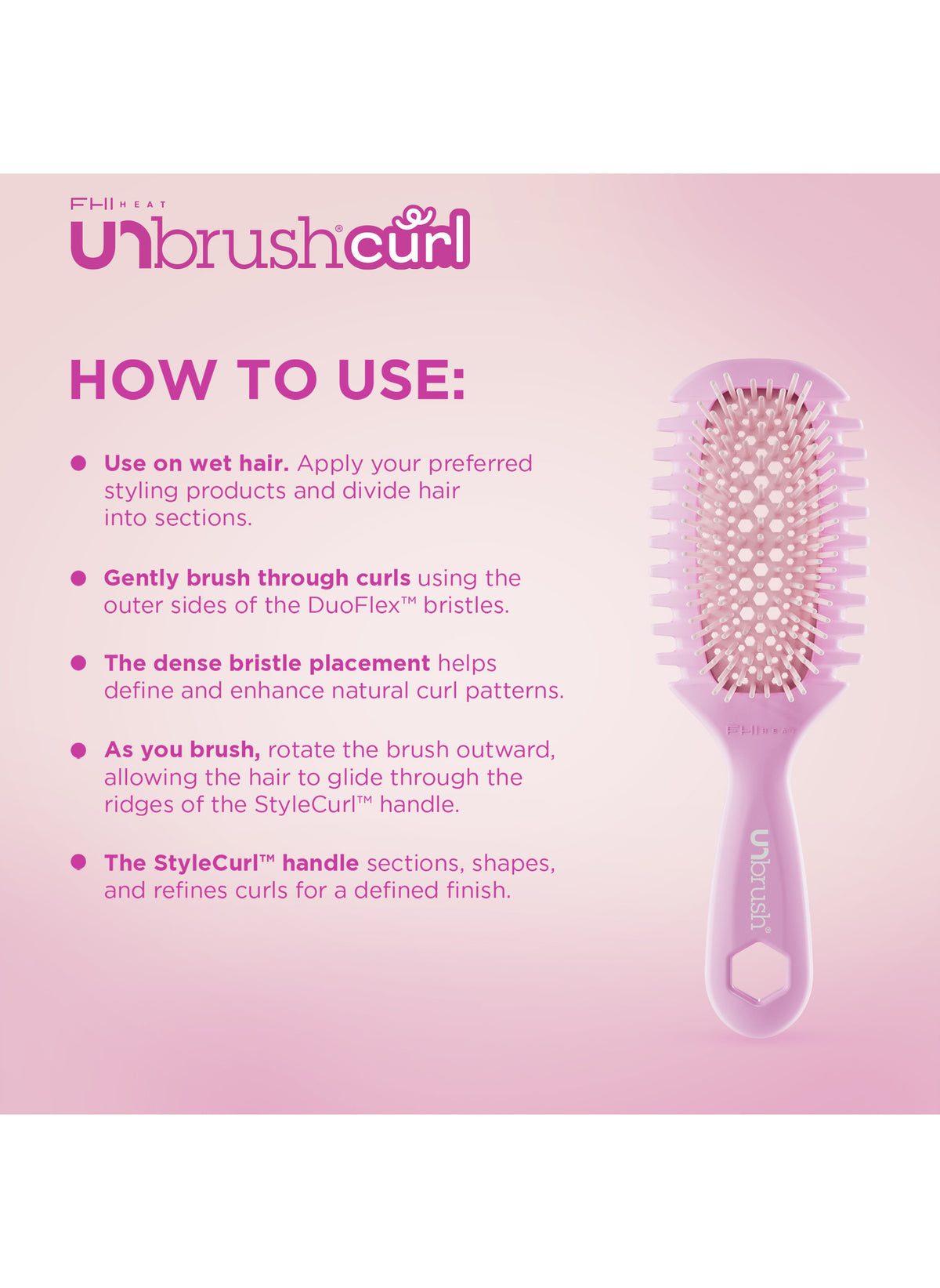 Unbrush Curl / Pink Clouds