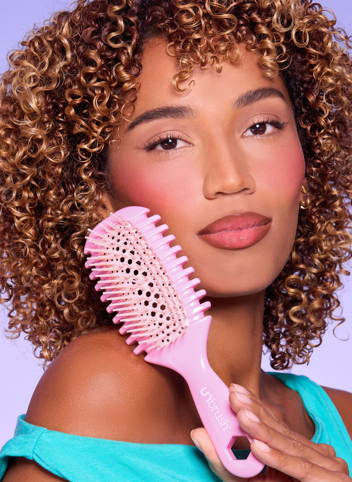 Unbrush Curl / Pink Clouds