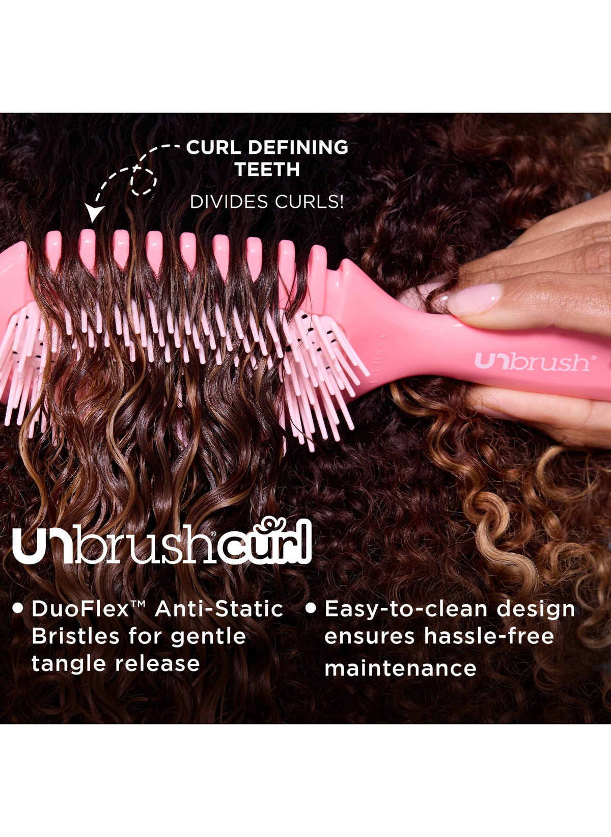 Unbrush Curl / Pink Clouds