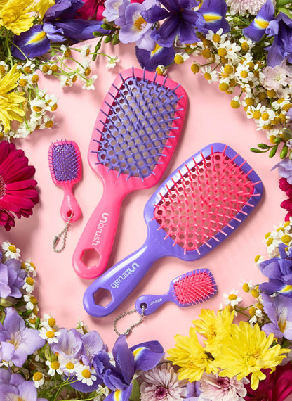 Unbrush and Super Mini Set Neon Purple