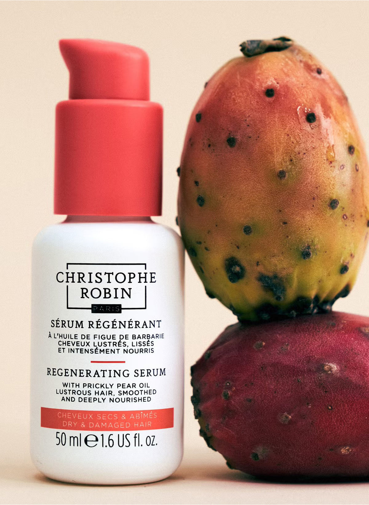 Regenerating serum with prickly pear oil