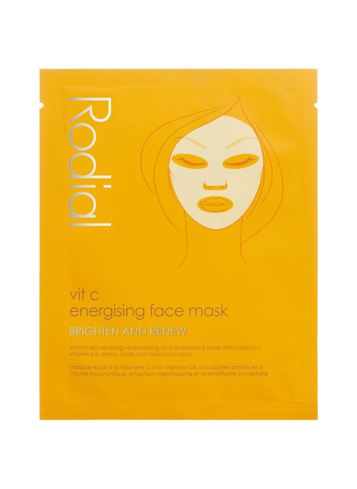 Vit C Energising Face Mask / x4 pack