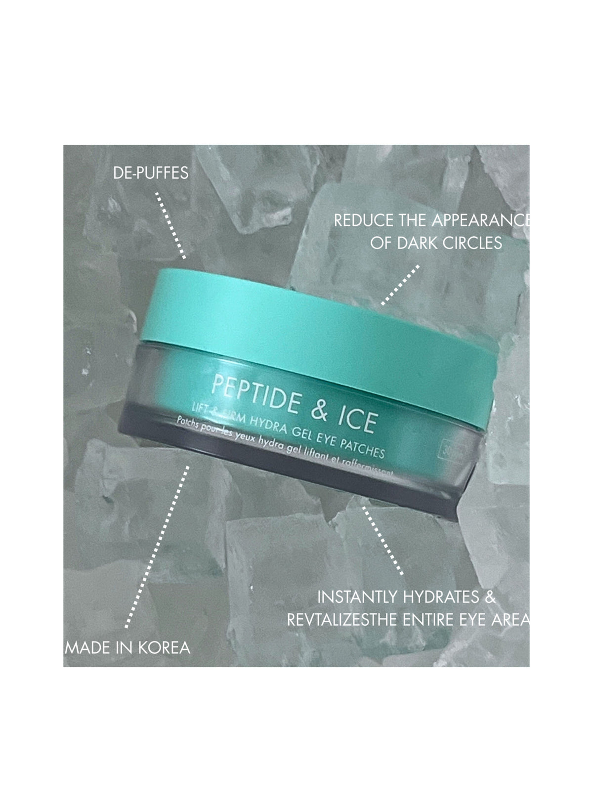 Peptide & Ice - Lift & Firm Hydra Gel Eye Patches