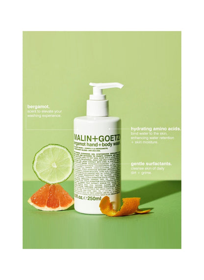 Bergamot Hand + Body Wash