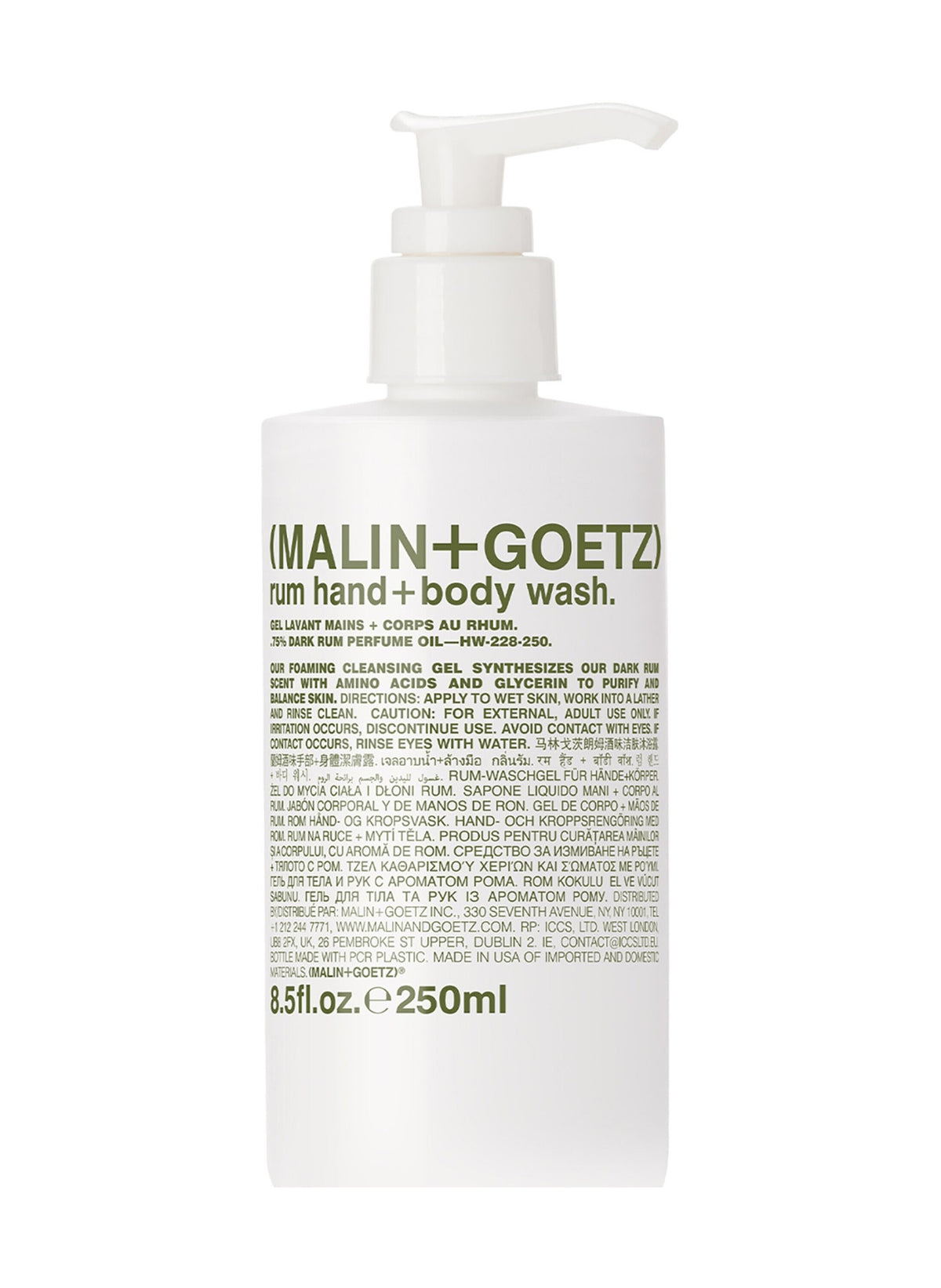 Rum Hand + Body Wash / 250 ml