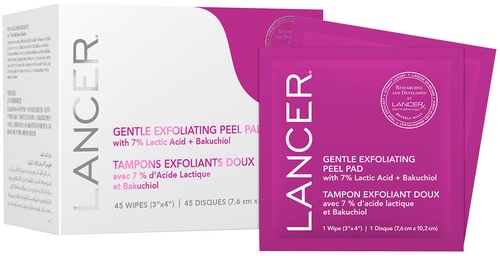 Lancer Gentle Exfoliating Peel Pads