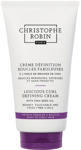 Christophe Robin Luscious Curl Defining Cream With Chia Seed Oil