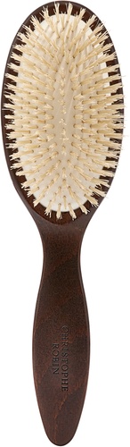 Christophe Robin Detangling hairbrush 100% natural boar-bristle & wood