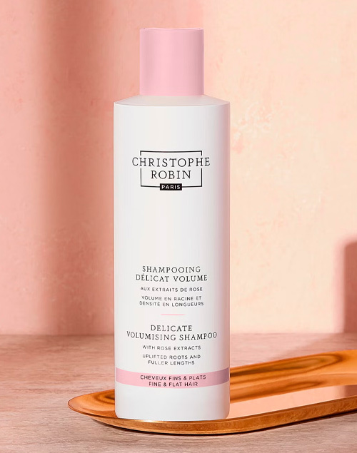 Christophe Robin Delicate Volumising Shampoo with Rose Extracts