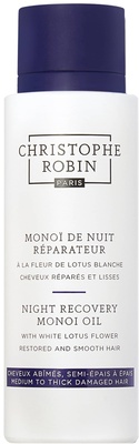 Christophe Robin Night Recovery Monoï Oil with White Lotus Flower