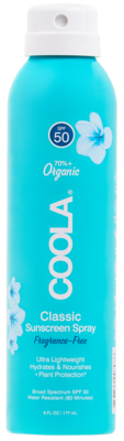 Coola Classic SPF 50 Body Spray Unscented