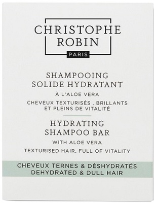 Christophe Robin Hydrating Shampoo Bar With Aloe Vera 